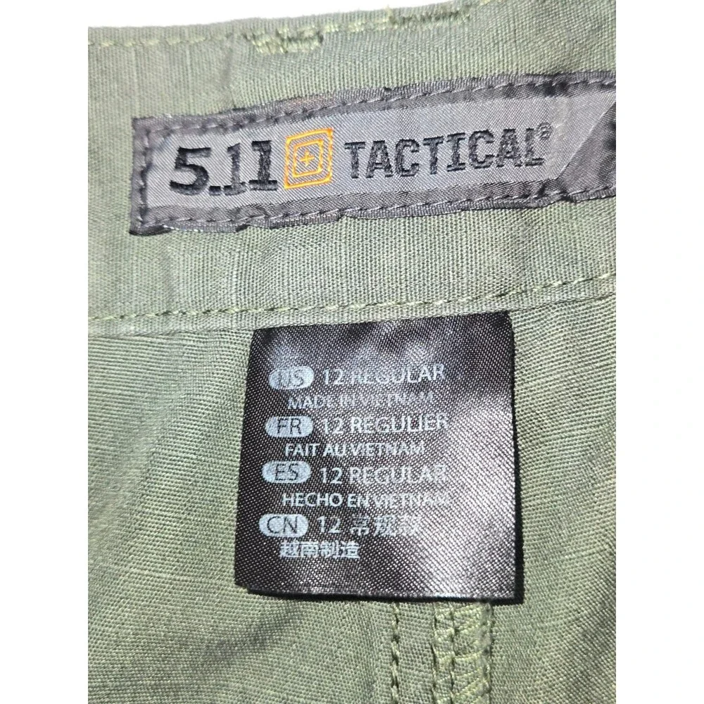 5.11 Women's TacLite Pro Pants 10 Regular TDU Green 64360 Solid Tactical Cargo